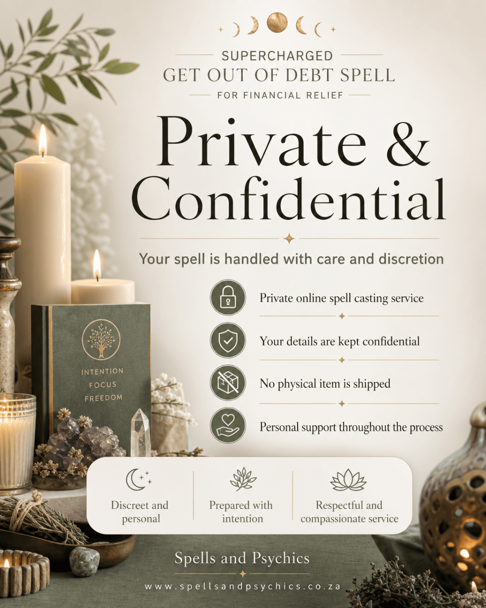 Supercharged Get Out of Debt Spell for Financial Relief - Spells and Psychics