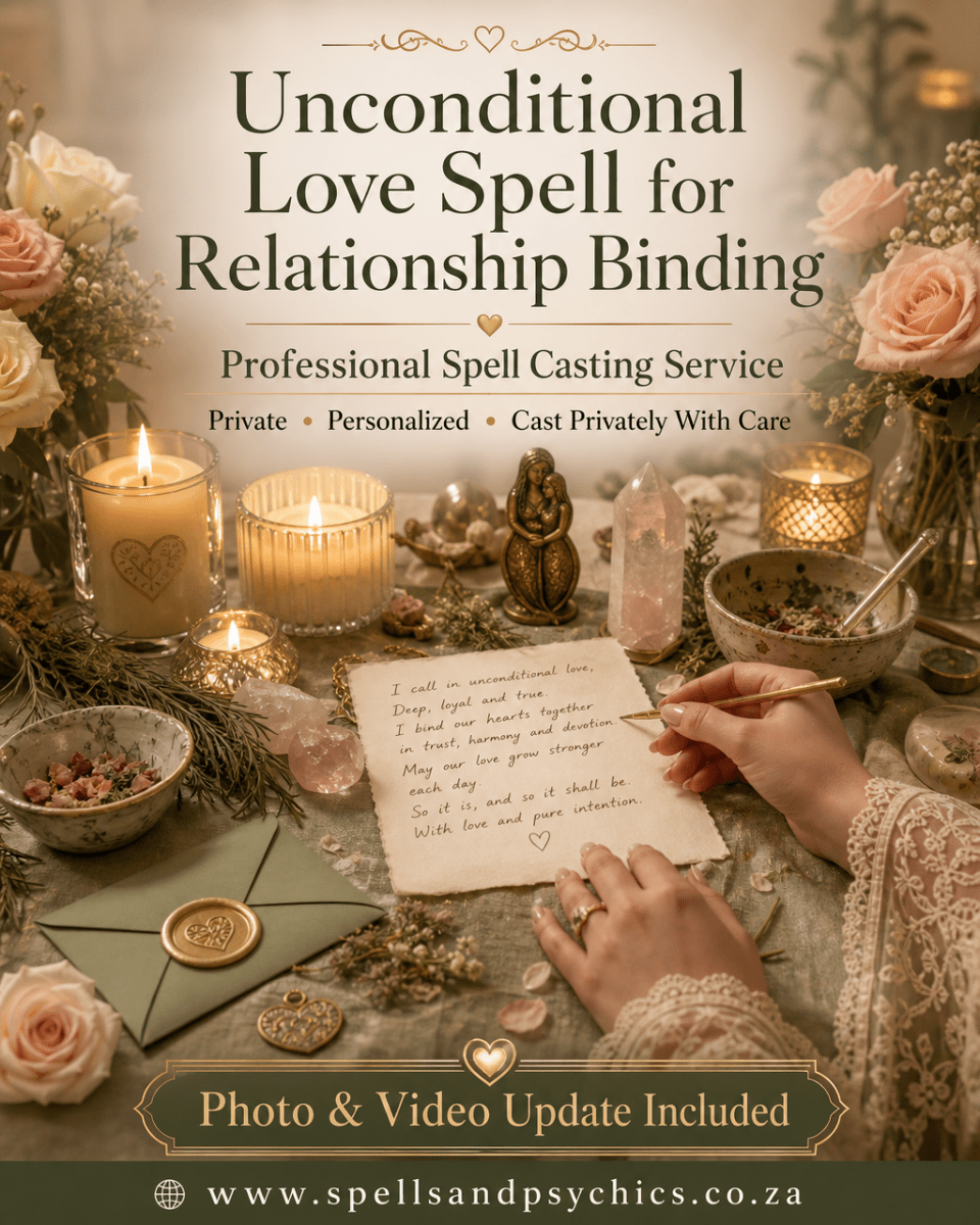 Unconditional Love Spell for Relationship Binding - Spells and Psychics