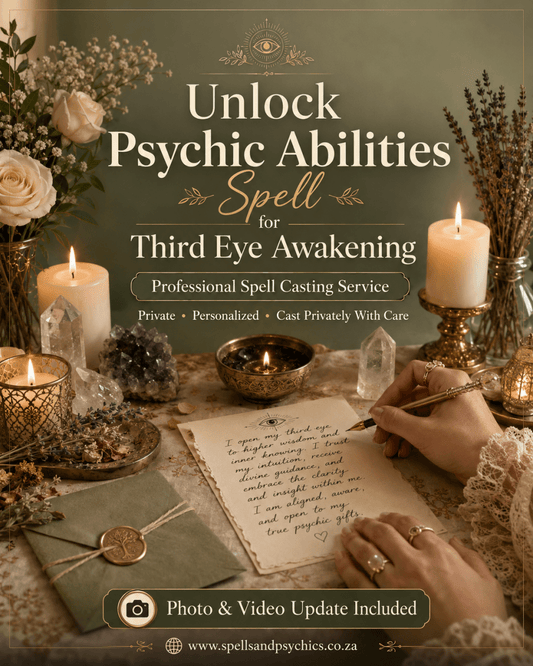 Unlock Psychic Abilities Spell for Third Eye Awakening - Spells and Psychics