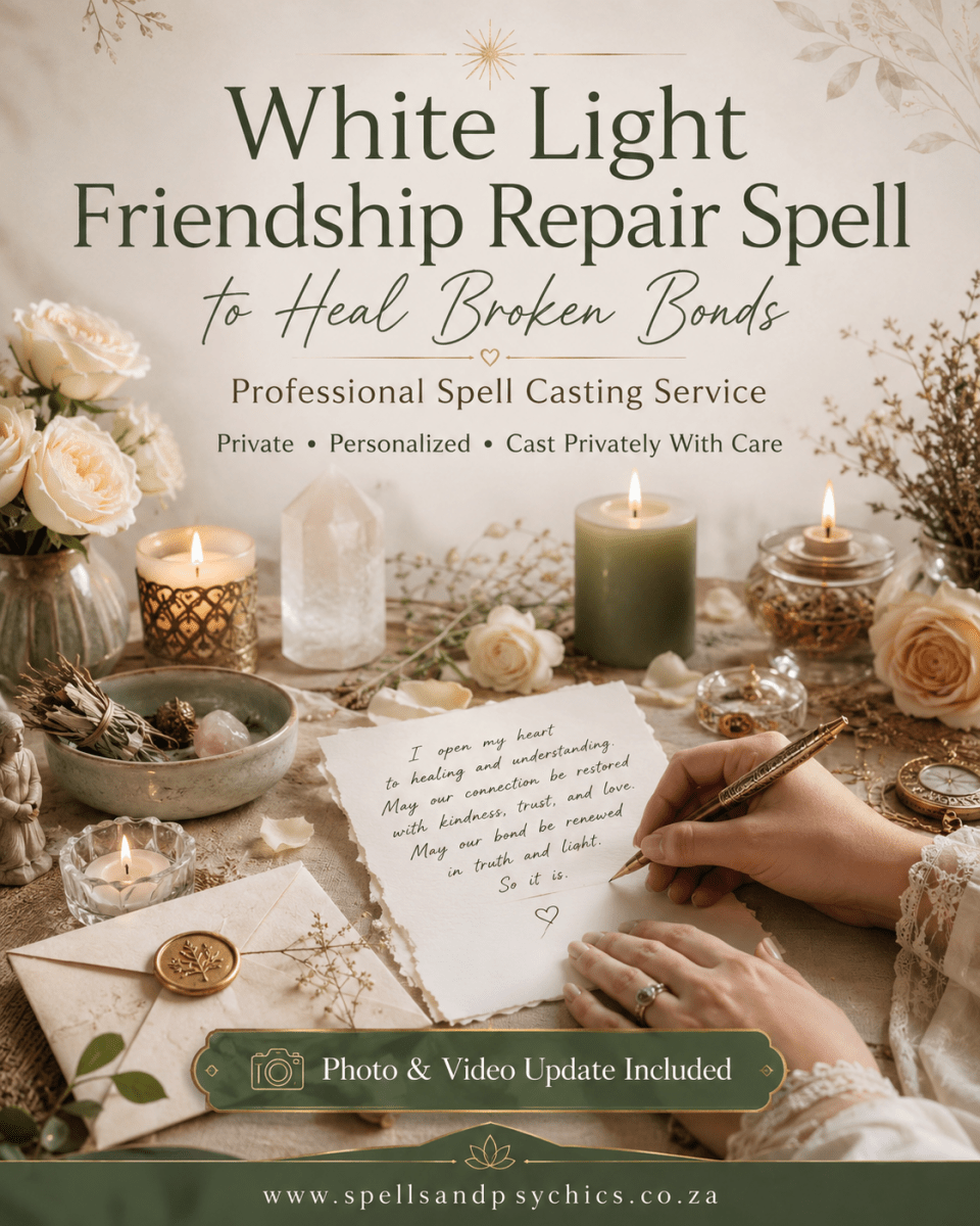 White Light Friendship Repair Spell to Heal Broken Bonds - Spells and Psychics