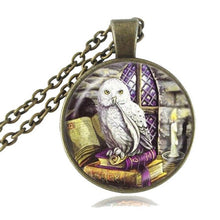 Wicca Owl Necklace Jewelry - Spells and Psychics