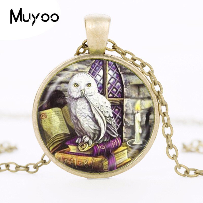 Wicca Owl Necklace Jewelry - Spells and Psychics